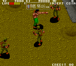 Ikari III – The Rescue (Korea, 8-Way Joystick)