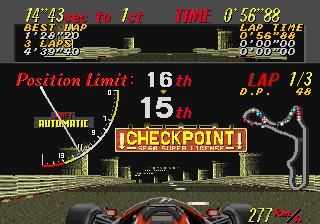 Super Monaco GP (Japan, Rev B, FD1094 317-0124a decrypted) [Bootleg]